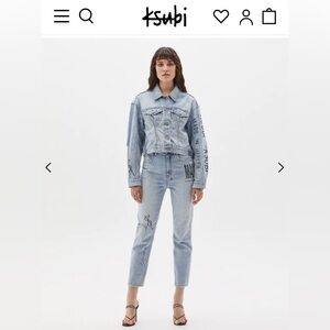 NWT KSUBI CHLOE WASTED X PRESSION JEANS 26